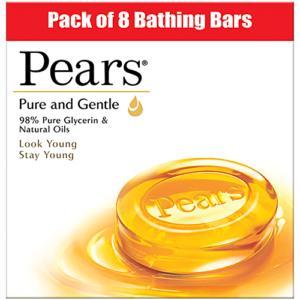 Pears Pure & Gentle Bathing Bar, 125 g