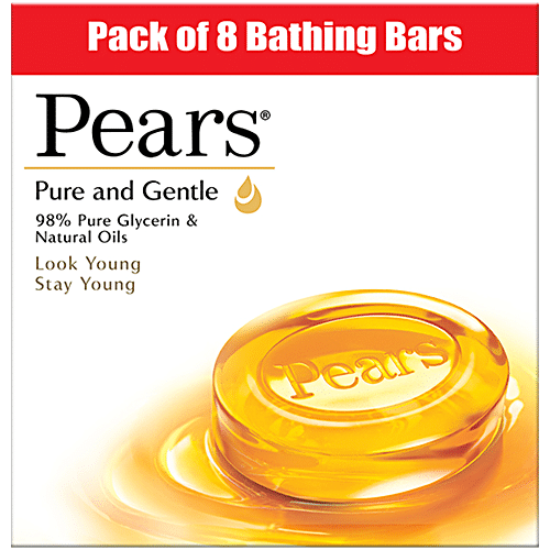 Pears Pure & Gentle Bathing Bar, 125 g